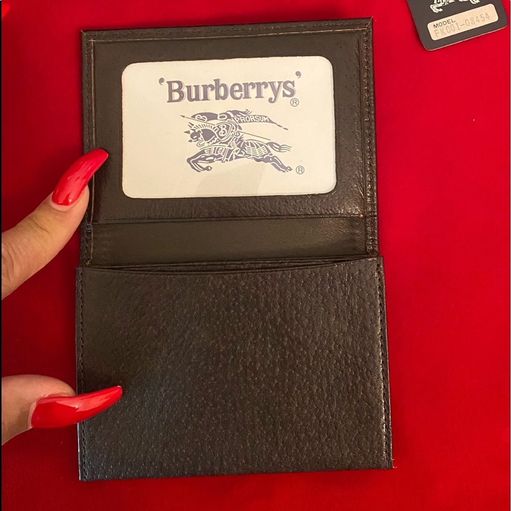 Vintage Burberry Card Case- Unisex - Picture 3 of 6